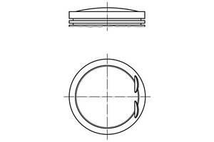 Поршень VW GOLF (5K1) / AUDI A5 (8T3) / AUDI TT (8J9) / AUDI A3 (8P7) 2003-2017 г.