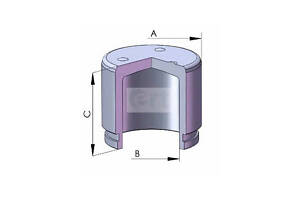 Поршень заднего тормозного суппорта 150759C