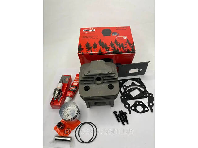 Поршнева на бензокосу 44 мм 430/520 Winzor Повний комплект - Фото 1