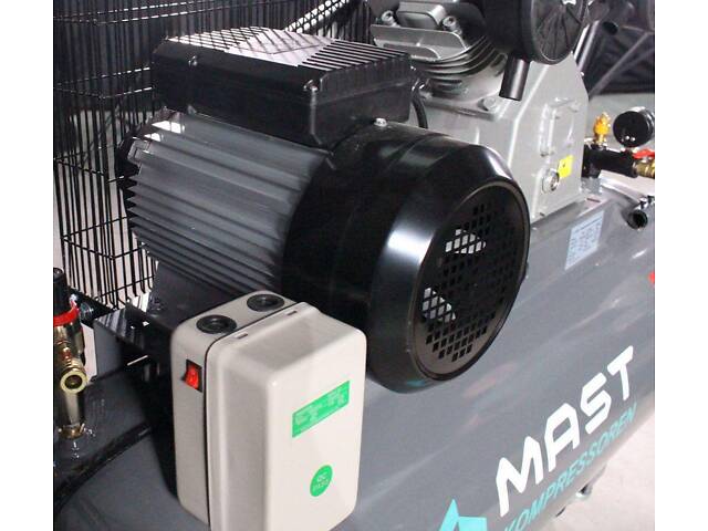 Поршневий компресор MAST VA90/200L 220V - Фото 4