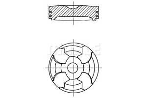 Поршня 89.0 +0.50mm OM601-602, DB208-410