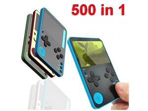 Портативна ігрова консоль 500 Classic Games LCD Portable ретро ігри.