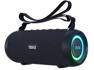 Портативна Колонка MIFA A90 Black 60 Вт (60 W, 8000 mAh, USB Type-C, AUX, MicroSD, Bluetooth 5, LED Dynamic)