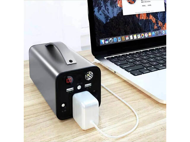 Портативна зарядна станція 200Вт Powerbank 50000мАч - Фото 2