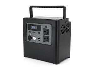 Портативна зарядна станція XO-PSA-1200W потужністю 1200W, (1229Wh/ 384000mAh), Output: 2AC+2USB+ 1Type-C+1DC