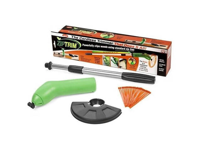Портативна бездротова газонокосарка ZIP TRIM для трави та кущів - Фото 7