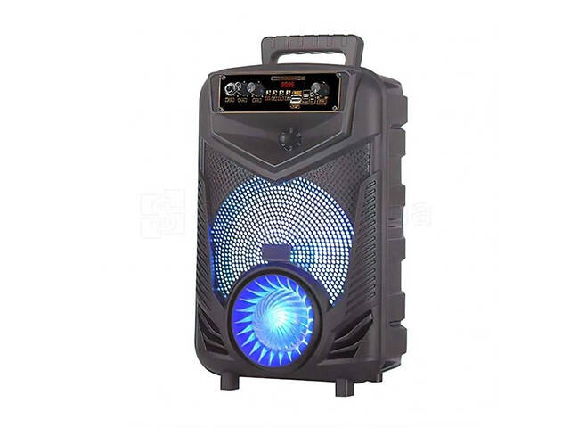 Портативная Bluetooth-колонка No Brand NDR-P44 8 дюймов Black