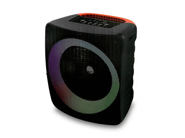 Портативная Bluetooth колонка RIAS S3 8' RGB 2400 mAh 15W Black