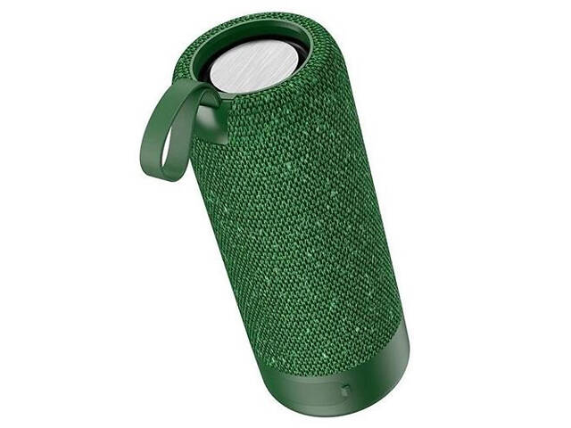 Портативна Bluetooth колонка TG619C FM-радіо USB/TF з ремінцем, колонка з акумулятором. Колір: зелений - Фото 12