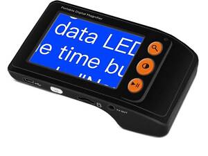 Портативна електронна цифрова лупа 2X-25X з 3,5 'екраном Eyoyo YS008, чорна