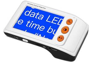 Портативна електронна цифрова лупа 2X-25X з 3,5 'екраном Eyoyo YS008, біла