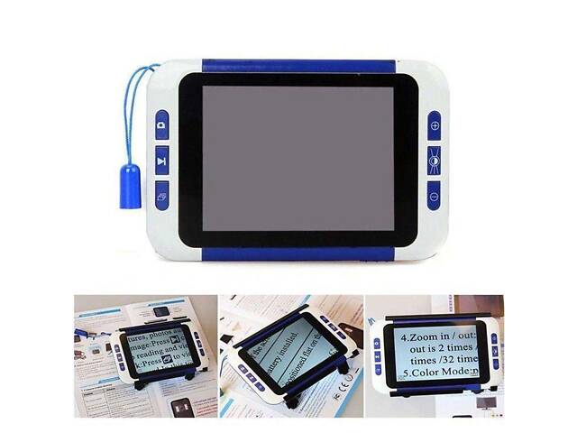 Портативна електронна цифрова лупа 2X-32X з 3,5' екраном Eyoyo C0141 - Фото 2