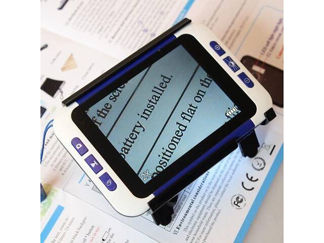 Портативна електронна цифрова лупа 2X-32X з 3,5' екраном Eyoyo C0141 - Фото 5