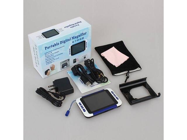 Портативна електронна цифрова лупа 2X-32X з 3,5' екраном Eyoyo C0141 - Фото 6