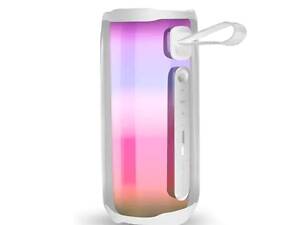 Портативная колонка Pulse 5 BT/TF/FM/AUX/USB с подсветкой 8 Вт, белая