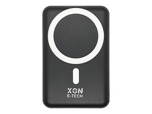 Портативная магнитная беспроводная батарея 5000 mAh с подставкой XON PowerBank Magsafe Stand (YC5G2) 15W Black (50609480