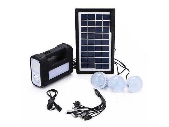 Портативна сонячна автономна система Solar GDLite GD-8017 - Фото 1