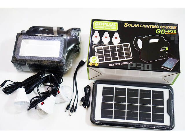 Портативная солнечная автономная система Solar GDPlus GD-P30 - Фото 4