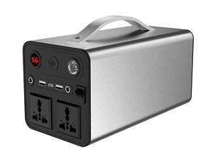 Портативна зарядна станція 300W/220V, 299,7Wh (80100mAh/3.7V) для дому, походів, військових