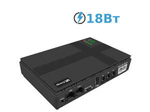 Портативне джерело живлення Mini UPS VIA Energy, ємність (10400мА•ч), потужність 18Вт * год, 0,55 кг, 160 x 37
