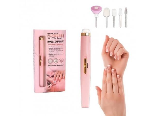 Портативний фрезер Flawless Salon Nails для манікюру та педикюру, USB - Фото 2