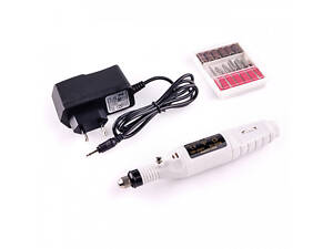 Портативний фрезер-ручка для манікюру DM-100 з фрезами комплект