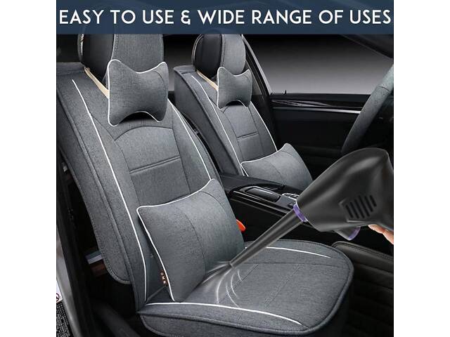 Портативний компресор повітряний на акумуляторі для продування ПК, ноутбуків, кондиціонерів Nectronix RPM-6000 (100803) - Фото 5