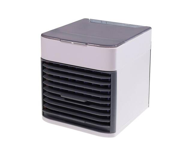 Портативный мини вентилятор увлажнитель для охлаждения воздуха 3 в 1 - Фото 1