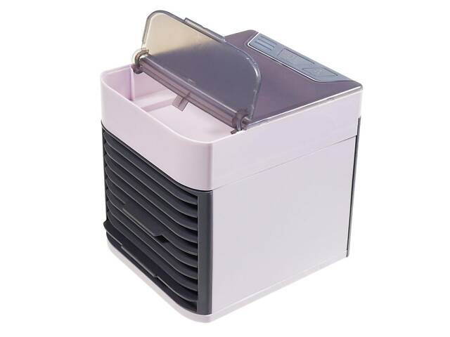 Портативный мини вентилятор увлажнитель для охлаждения воздуха 3 в 1 - Фото 2