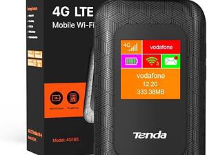 Портативный мобильный маршрутизатор Tenda 4G/3G с точкой доступа, 4G LTE Cat4 150 Мбит/с MiFi, аккумулятор 210