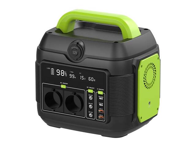 Портативная электростанция 2E OPS 600, 600 Вт (2E-OPS-600) - Фото 1
