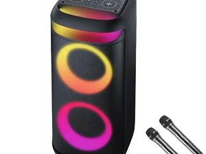 Портативна акустична система Su-Kam BT-622D з 2 радіомікрофонами