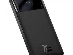 Портативная батарея Power bank Baseus Bipow Digital Display 10000mAh 20W (PPDML-L01) Черный