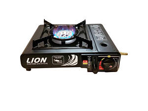 Портативна газова плита Lion 66-3 з адаптером