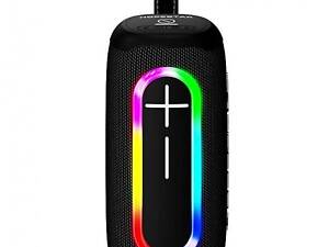 Портативна колонка з підсвічуванням Hopestar P60 Bluetooth 3000 мАг 20 Вт Чорний (2104618553)
