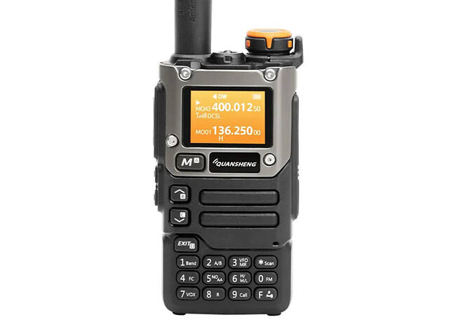 Портативна рація Quansheng UV-K5(8), двохдіапазонна радіостанція 50–600MHz 5W з FM/AM, Type-C - Фото 1