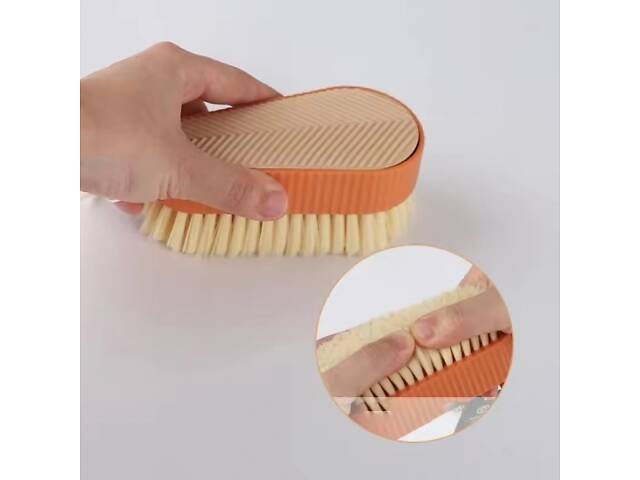 Портативна щітка для чищення речей із замші, кашеміру. - Фото 2