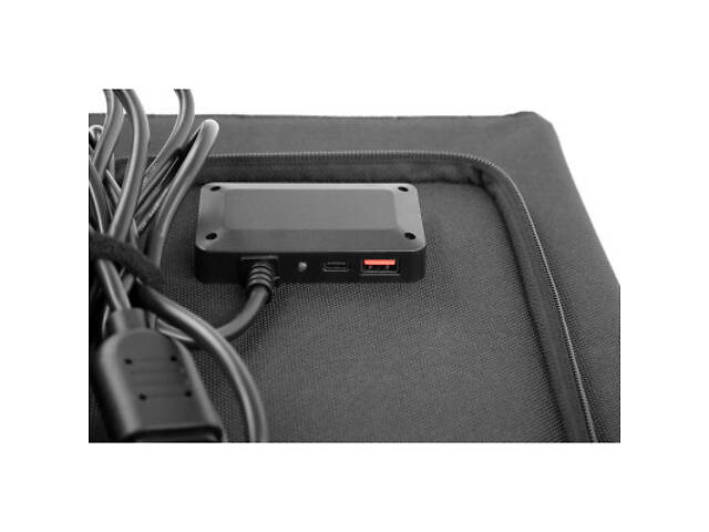 Портативна сонячна панель 2E 100W charger, DC, USB-С PD45W, USB-A 18W, USB-A 12W (2E-PSP0031) - Фото 7