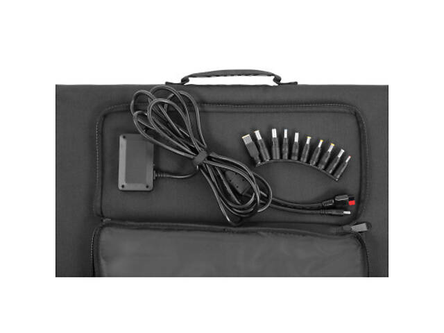 Портативна сонячна панель 2E 100W charger, DC, USB-С PD45W, USB-A 18W, USB-A 12W (2E-PSP0031) - Фото 9