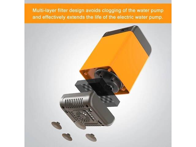 Портативний акумуляторний душ 6000 мА·год LCD — автономний туристичний душ для кемпінгу - Фото 4