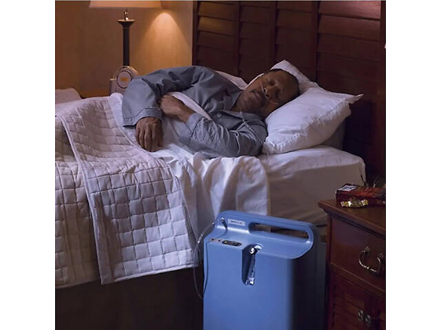 Портативный концентратор кислорода Philips Respironics EverFlo 5л (Синий) - Фото 4