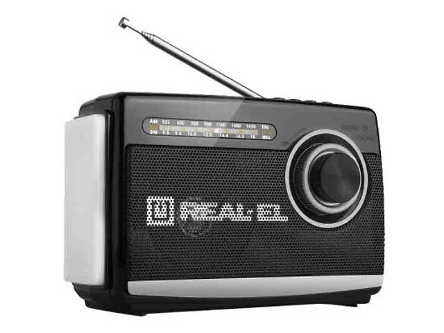 Портативний радіоприймач REAL-EL X-510 Black - Фото 1