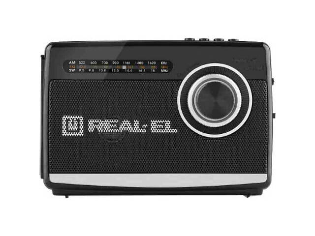 Портативний радіоприймач REAL-EL X-510 Black - Фото 6