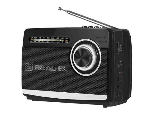Портативний радіоприймач REAL-EL X-510 Black - Фото 7