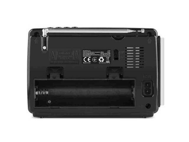 Портативний радіоприймач REAL-EL X-510 Black - Фото 10