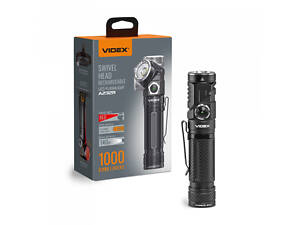 Портативный светодиодный фонарик VIDEX VLF-A232R 1000Lm 5000K