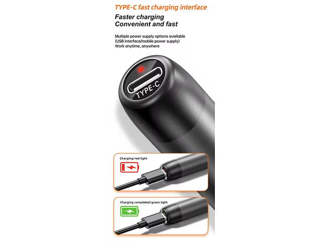 Портативний USB/бездротовий паяльний набір з регульованою температурою. Синій - Фото 6