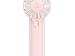 Портативный вентилятор Usams ZB288 Handheld mini fan 1200 mAh Pink