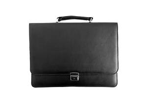 Портфель для документов малый Дорожка 27х35х7 см Black (7227)