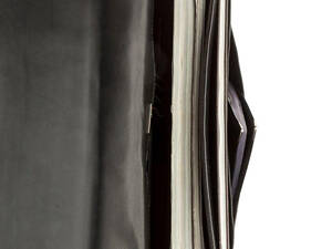 Портфель натуральная кожа черный 717271